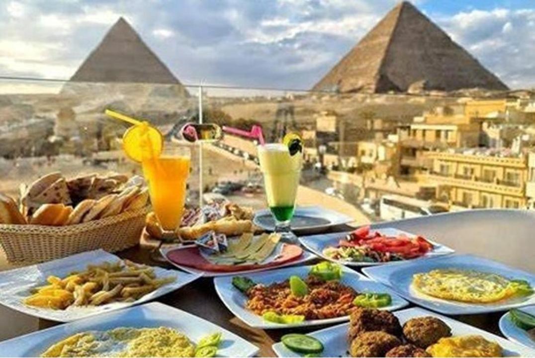 Alaa Eldein Pyramids Lights Hotel Kafrat al Jabal ภายนอก รูปภาพ